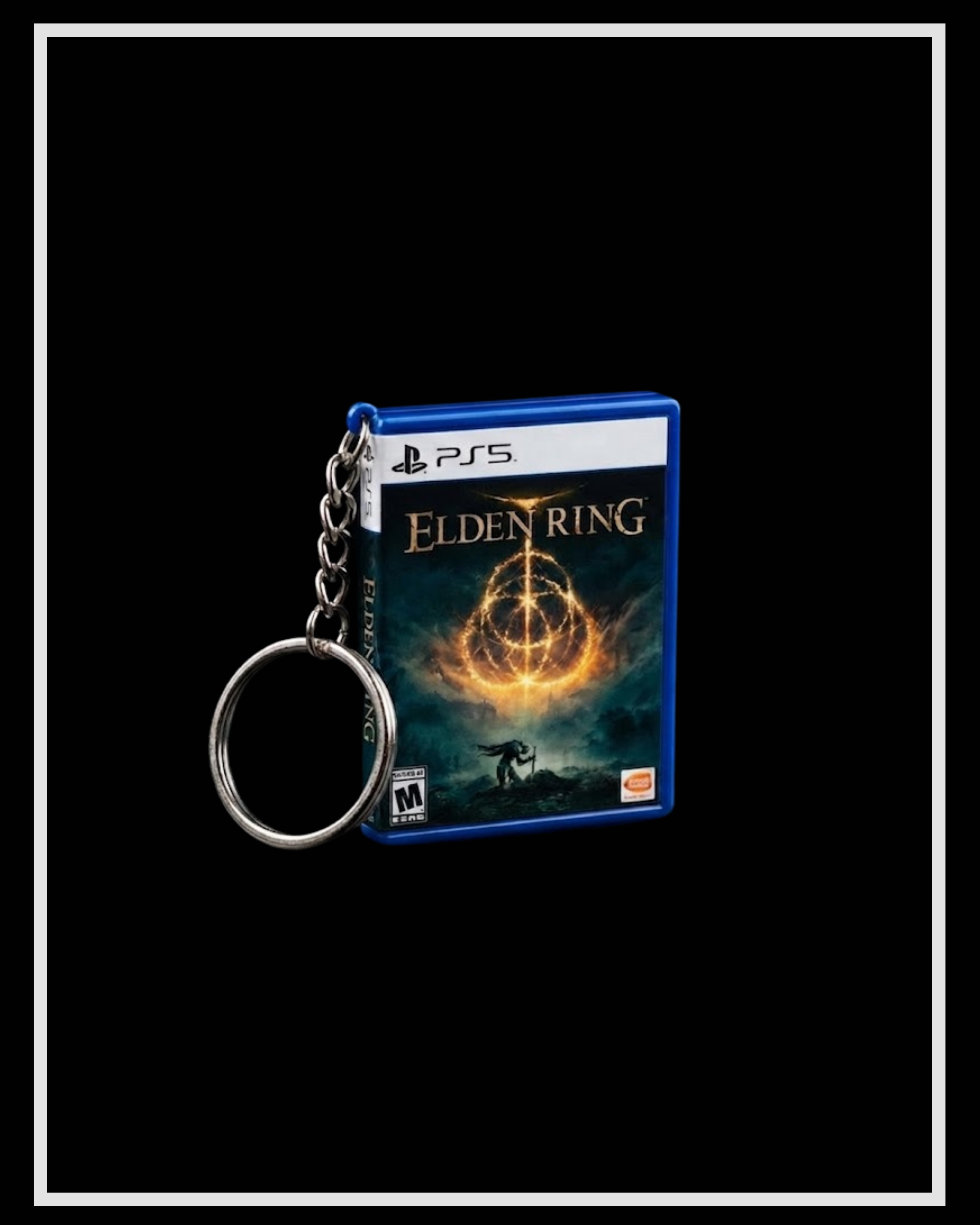 Game Cover Keychain