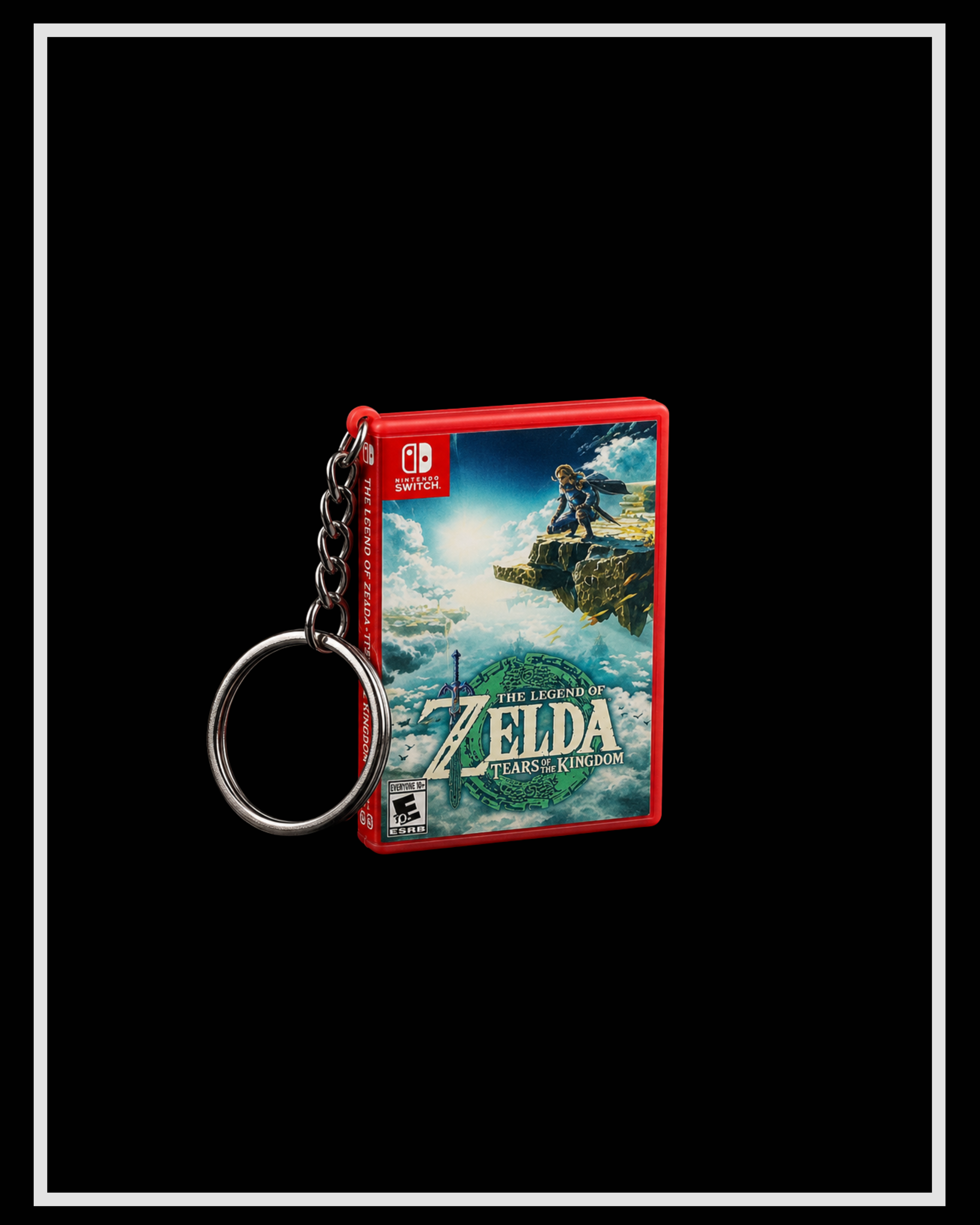 Game Cover Keychain