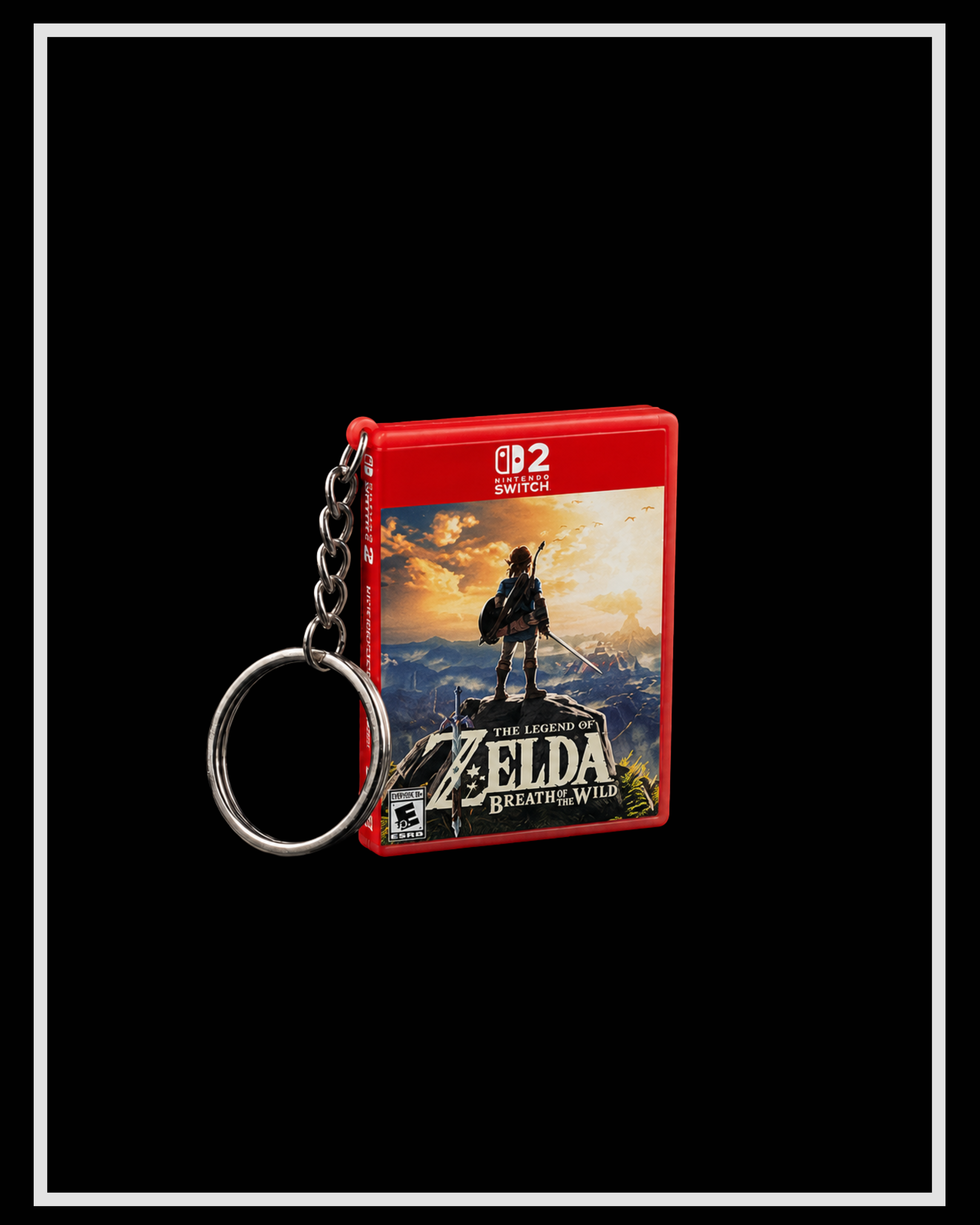 Game Cover Keychain