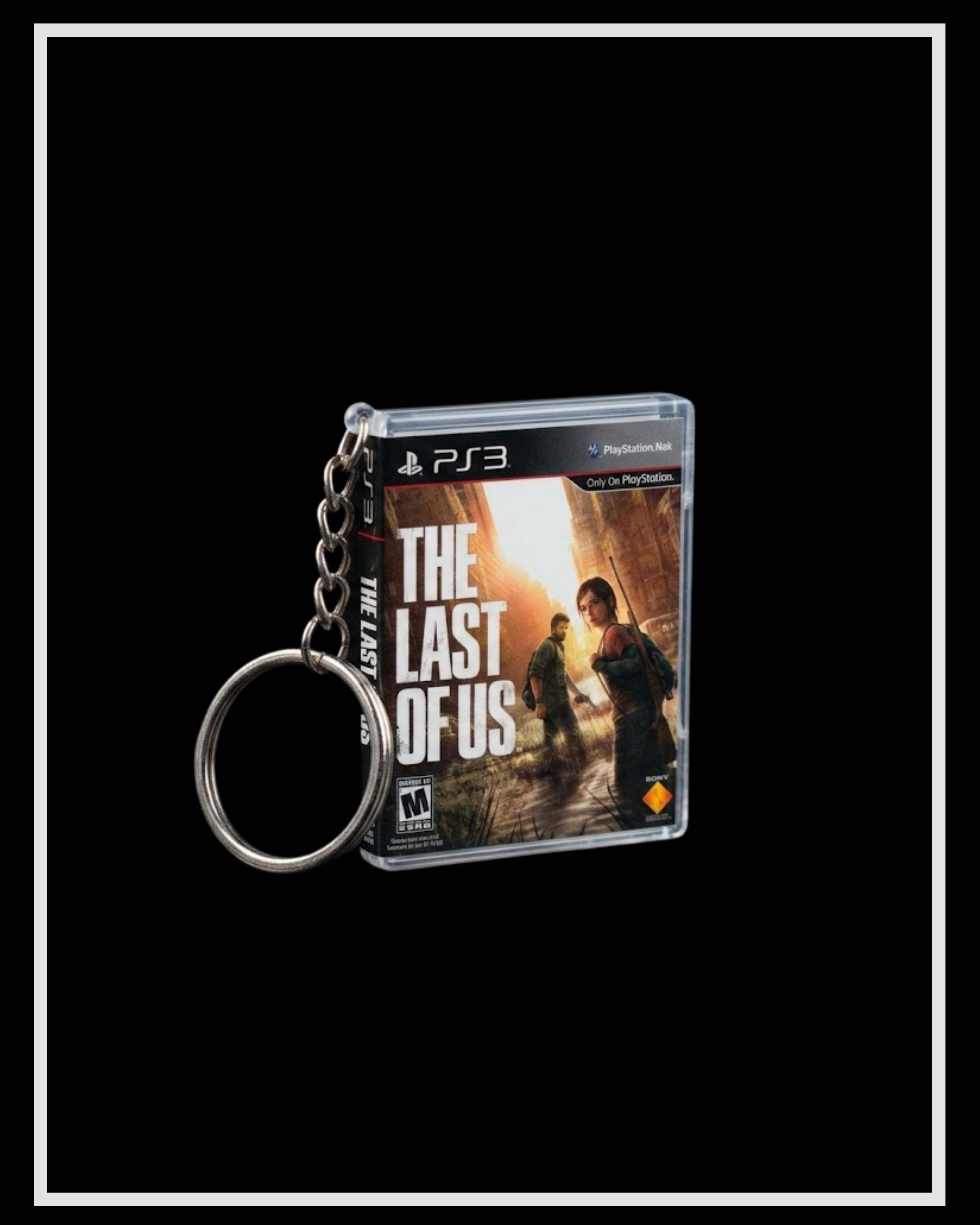 Game Cover Keychain